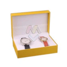 Premium watches box flip sanfɛ a ni herswatches kado kɛsu .